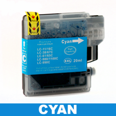 Brother LC38/67 Ink Cartridge Cyan Compatible